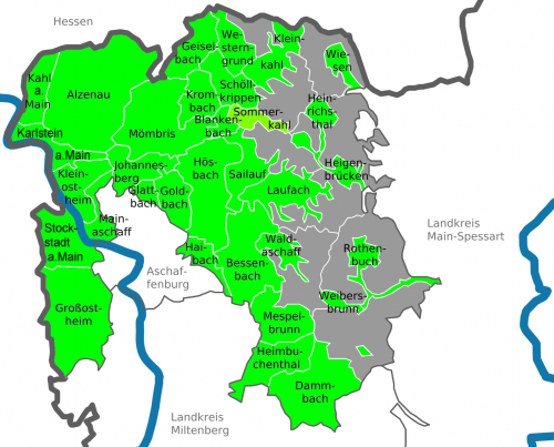 Landkreis Aschaffenburg – kommunalflaggen.eu